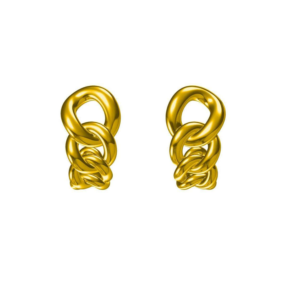 Fashion Jewelry for Women Daily Wear Trendy 999 Pure Silver Modern LigEarring Size: 29mm * 16.5mm
Metal Material: Solid 925 Sterling Silver
Metal Color Available: 18K Yellow Gold /Silver
Earring Backs: Solid 925 Sterling Silver
ToJEWELLYJEWELLYWomen Daily Wear Trendy 999 Pure Silver Modern Lightweight Yellow Gold Hollow Curb Chain Electroforming Chunky Earrings