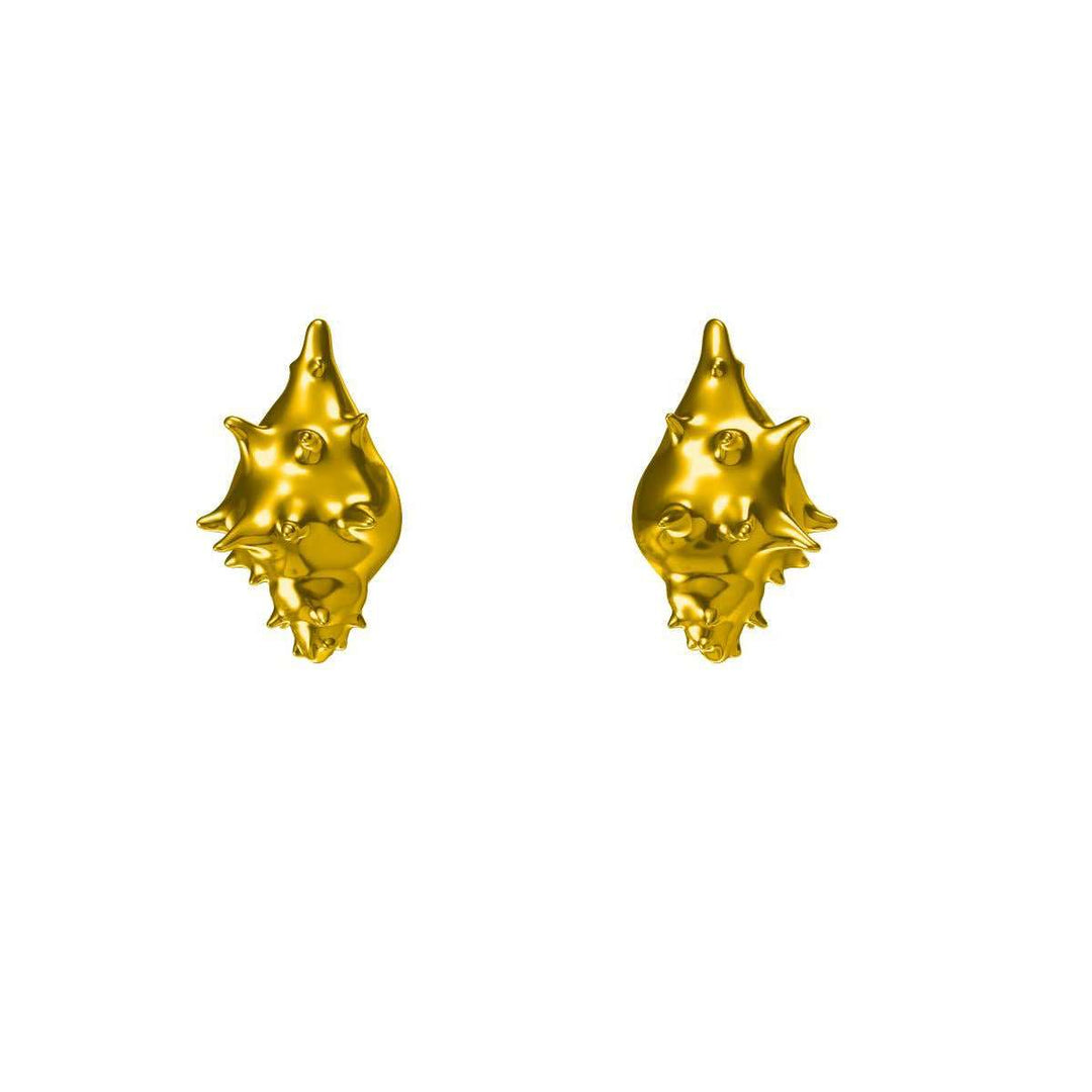 Fashion Jewelry For Women Trendy 999 Pure Silver Electroforming YellowEarring Size: 25.5mm * 15mm
Metal Material: Solid 925 Sterling Silver
Metal Color Available: 18K Yellow Gold /Silver
Earring Backs: Solid 925 Sterling Silver
ToJEWELLYJEWELLYWomen Trendy 999 Pure Silver Electroforming Yellow Gold Irregular Lightweight Huge Conch Statement Stud Earrings