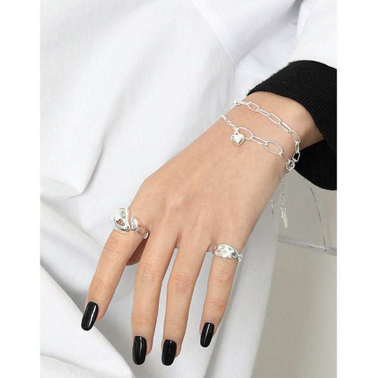 Classic Hollow Chain New 925 Sterling Silver BraceletPendant Size: 4.5mm 
Metal Material: Solid 925 Sterling Silver
Metal Electroplating: 18K Yellow Gold/Rhodium
Chain Length: 150mm + 30mm Adjustable
Total Weight: 3.05JEWELLYJEWELLY925 Sterling Silver Bracelet