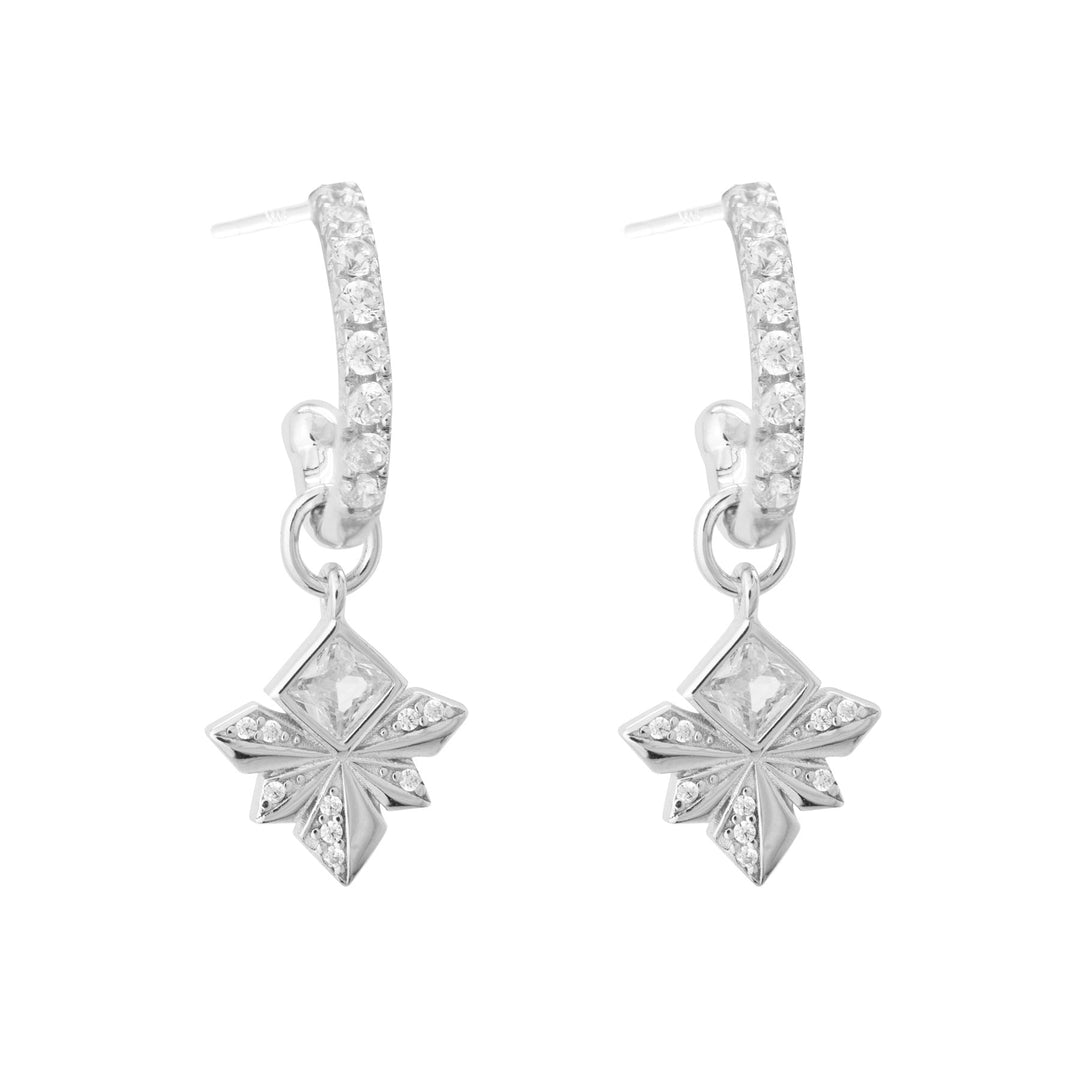 Cute Honey Bee Shape CZ 925 Sterling Silver Dangling Earrings - JEWELLY