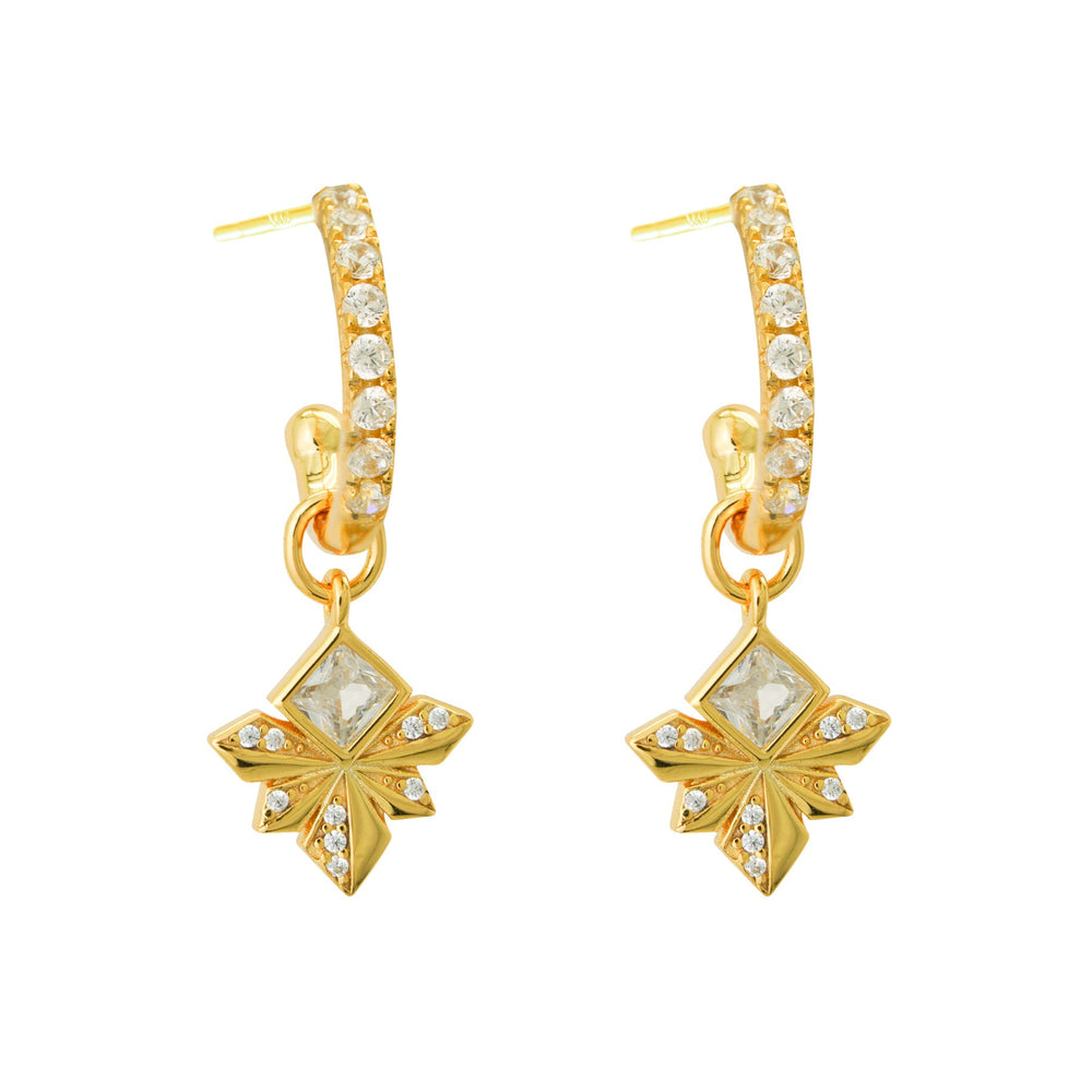 Cute Honey Bee Shape CZ 925 Sterling Silver Dangling Earrings - JEWELLY