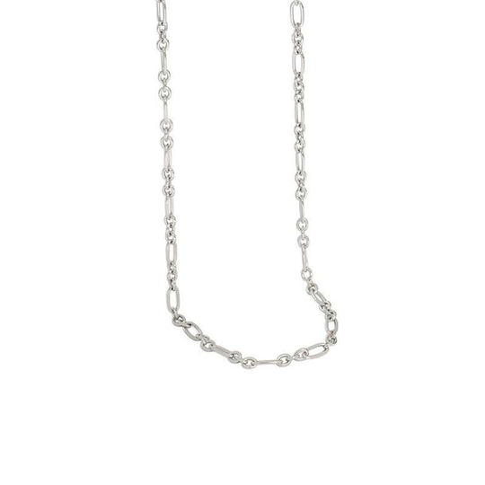 Friend's Hollow Chain Choker 925 Sterling Silver NecklacePendant Size: 2.65mm 
Metal Material: Solid 925 Sterling Silver
Metal Electroplating: 18K Yellow Gold/Rhodium
Chain Length: 360mm + 50mm Adjustable
Total Weight: 4.1JEWELLYJEWELLYHollow Chain Choker 925 Sterling Silver Necklace