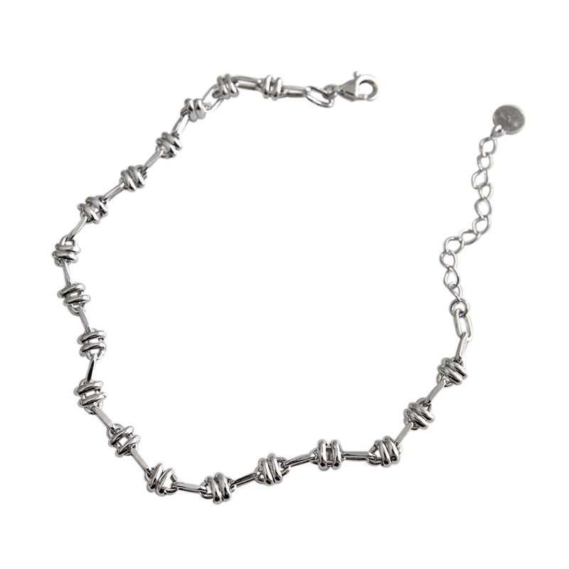 Honey Moon Lover Beads 925 Sterling Silver Promise Bracelet - JEWELLY