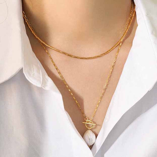 Simple Snake Chain 925 Sterling Silver Necklace - JEWELLY