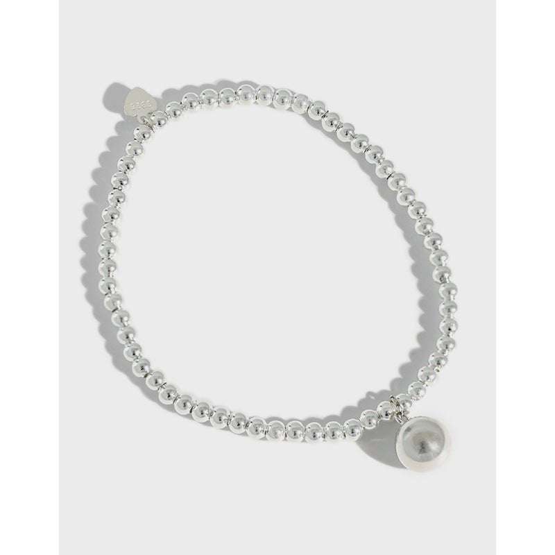 Students Round Beads Strings 925 Sterling Silver BraceletPendant Size: 8mm 
Metal Material: Solid 925 Sterling Silver
Metal Electroplating: Rhodium
Chain Length: 160mm
Total Weight: 4.3gJEWELLYJEWELLYStudents Round Beads Strings 925 Sterling Silver Bracelet