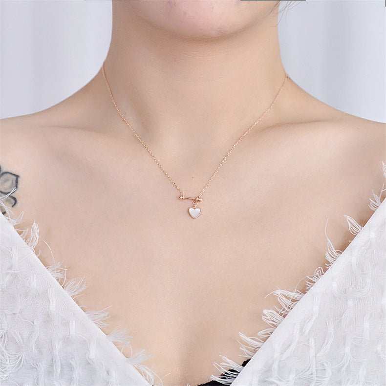 Women Mother of Shell Love Heart 925 Sterling Silver NecklaceMain Stone: Mother of Shell
Main Stone Quantity: 1 
Pendant Size: 13mm * 14mm 
Metal Material: Solid 925 Sterling Silver
Metal Electroplating: Rhodium/Rose Gold
ChaiJEWELLYJEWELLYShell Love Heart 925 Sterling Silver Necklace