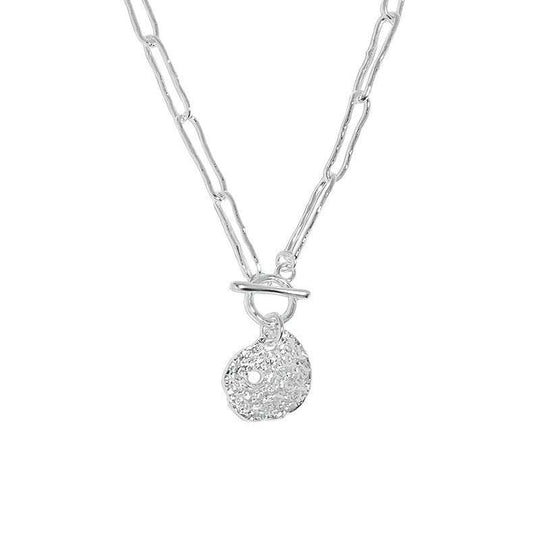 Women OT Lotus Leaf 925 Sterling Silver NecklacePendant Size: 17.5mm 
Metal Material: Solid 925 Sterling Silver
Metal Electroplating: Rhodium
Chain Length: 460mm 
Total Weight: 12.55gJEWELLYJEWELLYWomen OT Lotus Leaf 925 Sterling Silver Necklace